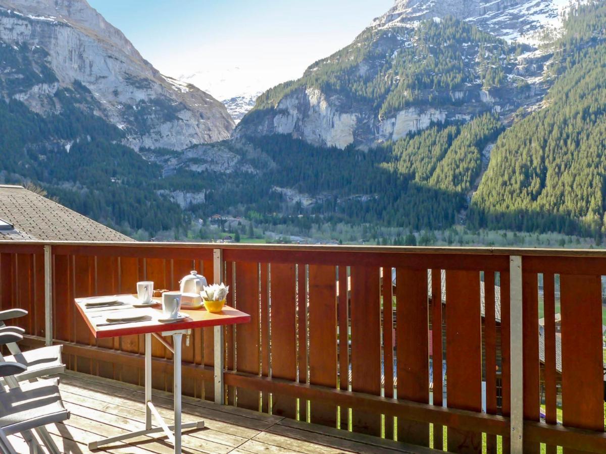 Holiday Home Chalet Ahornen By Interhome 格林德瓦 外观 照片