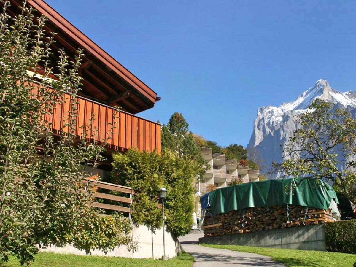 Holiday Home Chalet Ahornen By Interhome 格林德瓦 外观 照片